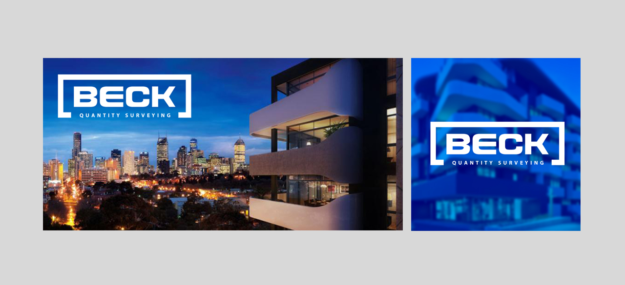 BECK Quantity Surveying responsive website - branding identity & stationary design