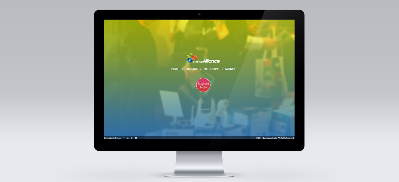 Synnex Alliance 2014 responsive event microsite